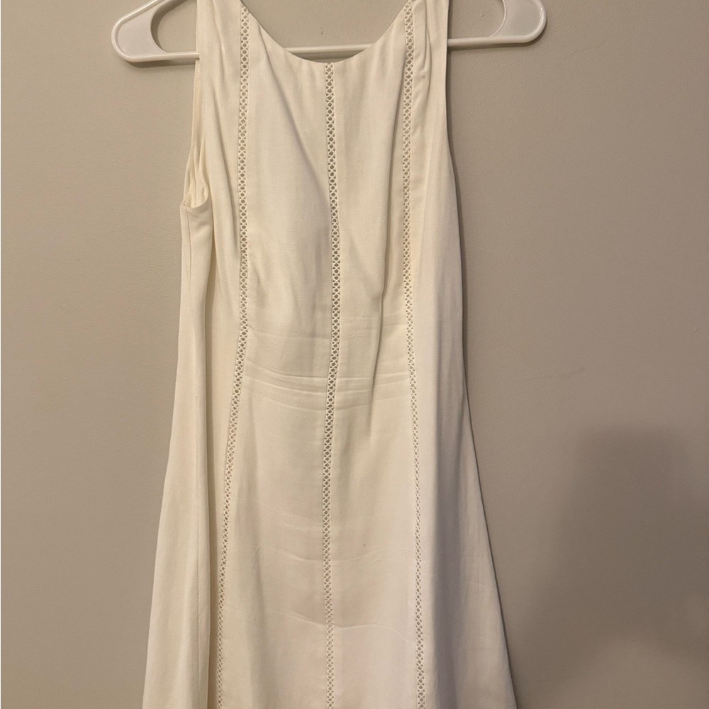 Lost + Wander Ivory Mini Dress